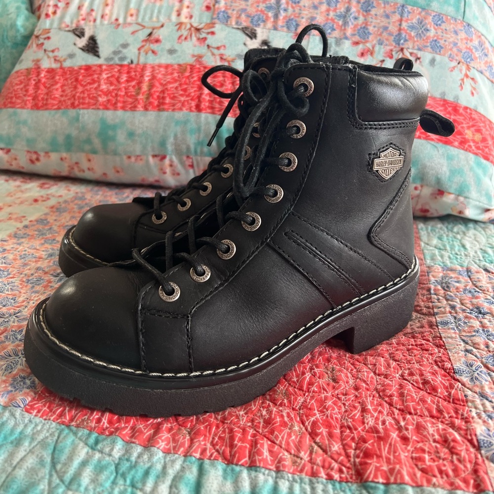 Harley Davidson Combat Boots